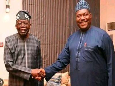 JUST IN: Tinubu swears Akume in as SGF