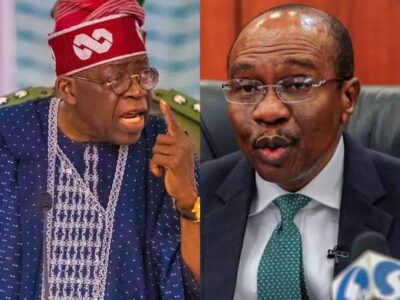 BREAKING: President Tinubu suspends Emefiele as CBN Governor