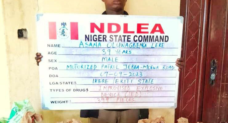NDLEA-Intercepts-399-Explosives-Arrests-Grandma-Others-Over-Illicit-Drugs