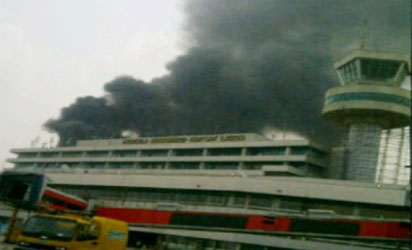 Fire-guts-Lagos-Airport