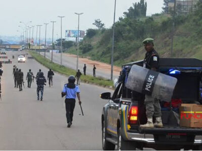 Tight Security, Gridlock-In-Abuja-As-PEPC-Delivers-Judgement