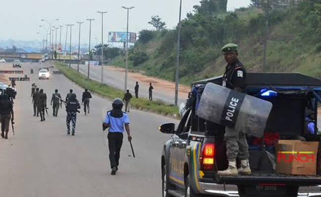 Tight Security, Gridlock-In-Abuja-As-PEPC-Delivers-Judgement