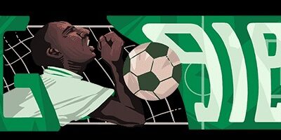 Google-Doodle-Celebrates-Nigerian-Legendary-Footballer,-Rashidi-Yekini’s-60th-Birthday