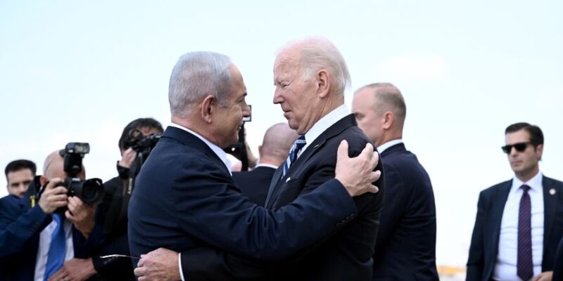 US-President-Joe-Biden-Arrives-Israel-On-Solidarity-Visit