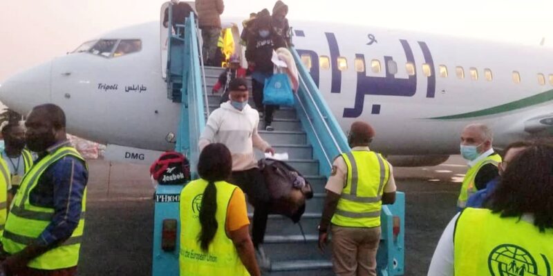FG-Evacuates-161-Nigerians-Stranded-In-Libya