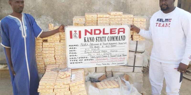 NDLEA-intercepts-1,274-parcels-of-cocaine-colorado-in-Lagos-5.6m-opioid-pills-in-Kano