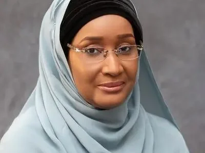 Sadiya-Umar-Farouk-Arrives-EFCC-Headquarters-Over-Alleged-Fraud