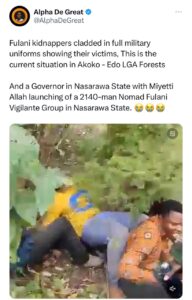 Kidnappers-In-Military-Uniform-Release-Video-Footage-Of-Their-Victims