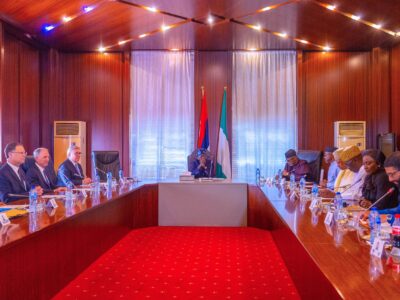 Tinubu-Meets-Chevron-Executive-Hails-Company’s-Ongoing-$1.4bn-Drilling-Project-With-NNPC