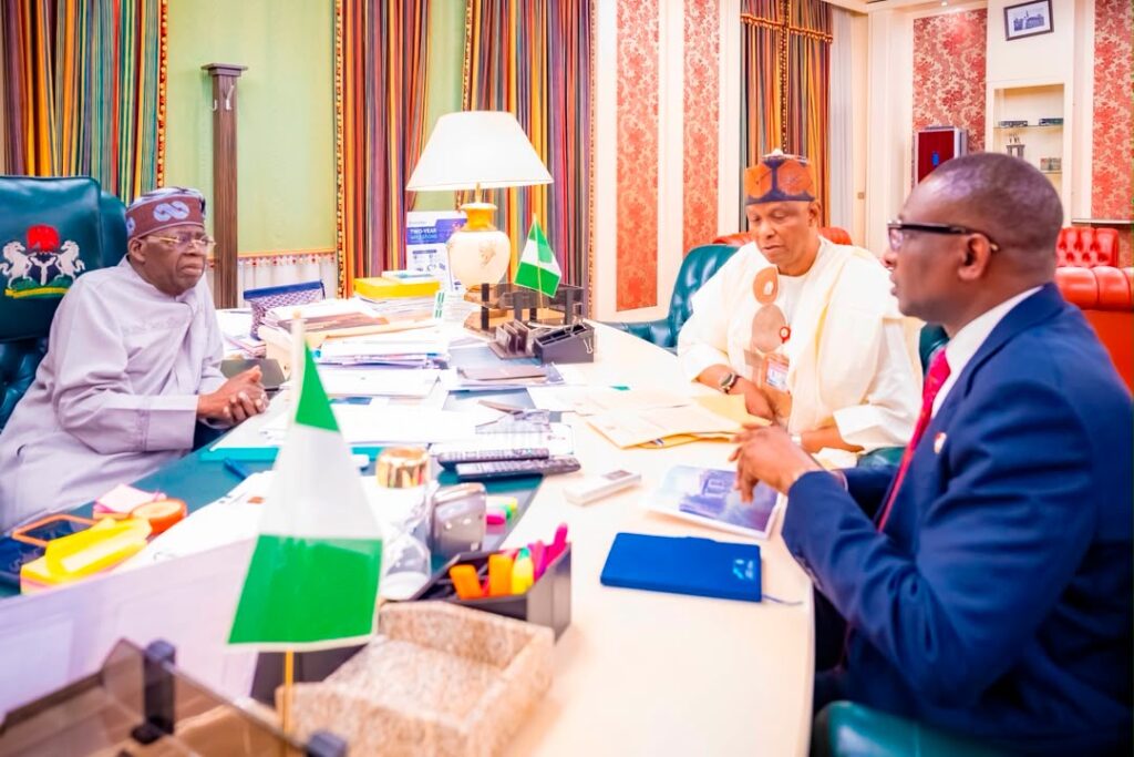 Executive Chairman of the Economic and Financial Crimes Commission (EFCC), Olanipekun Ola Olukoyede, and Minister of Housing and Urban Development, Muttaqha Rabe Darma, met with President Bola Ahmed Tinubu on the management and disposal of seized houses nationwide, under the rules of transparency and Accountability at the State House, Abuja. Tuesday, August 18, 2026
